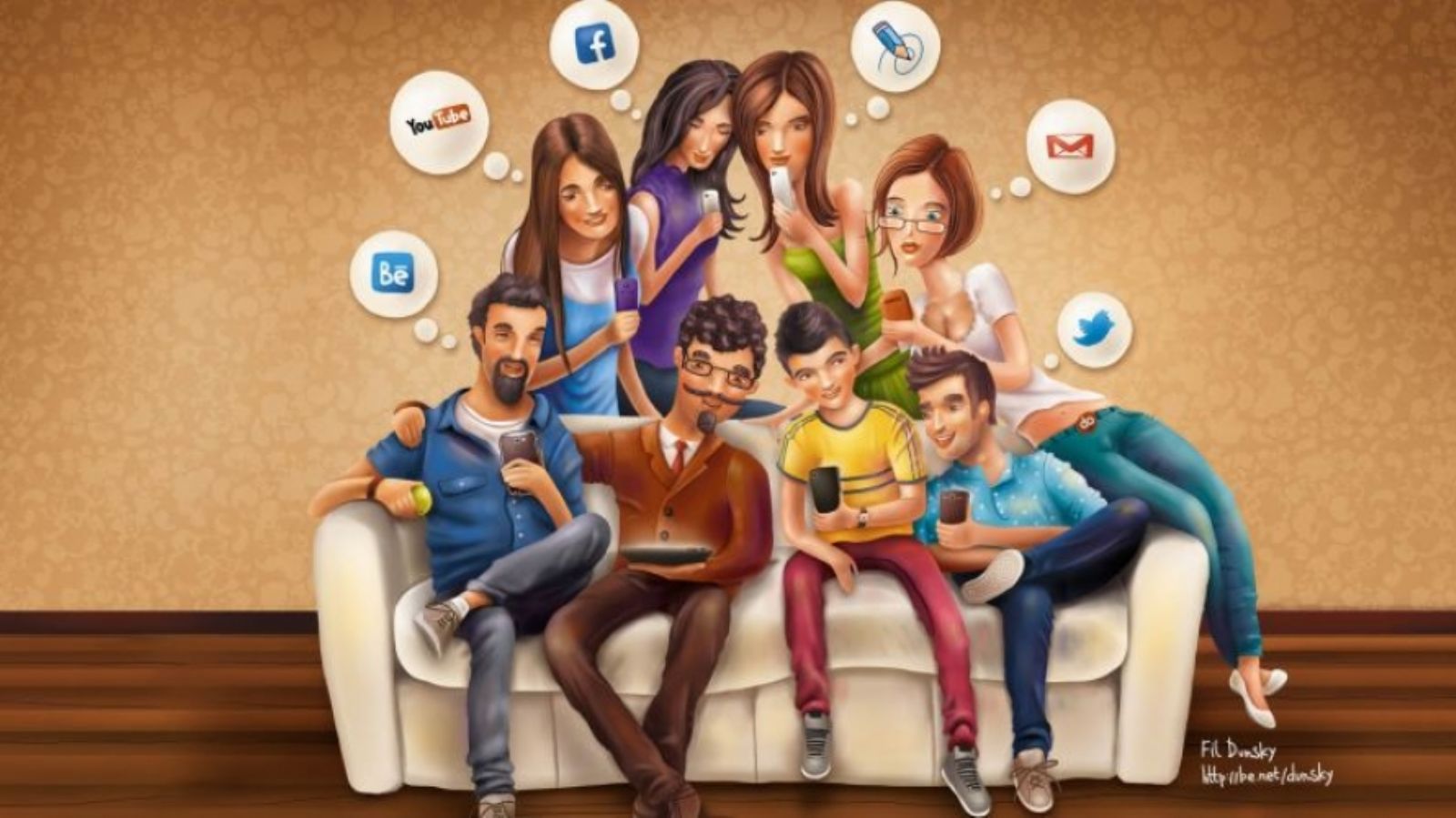 وسائل التواصل الاجتماعي ودورها في التنشئة الاسرية المجتمعية